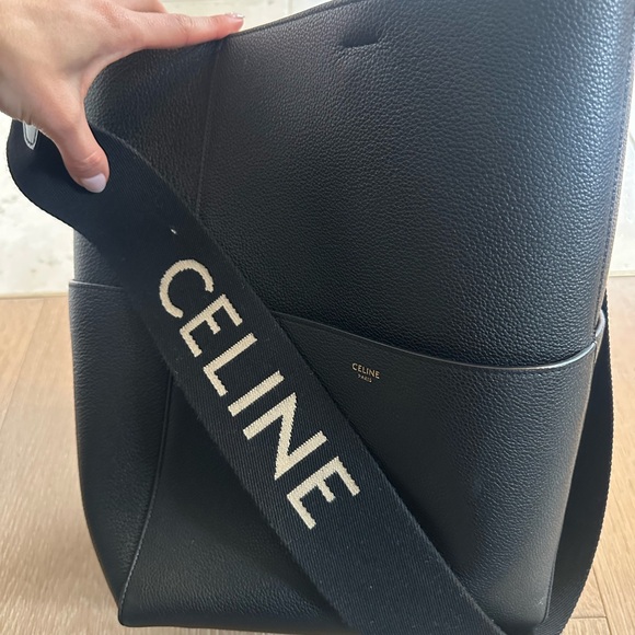 Celine Black Leather Bag - Picture 4 of 6